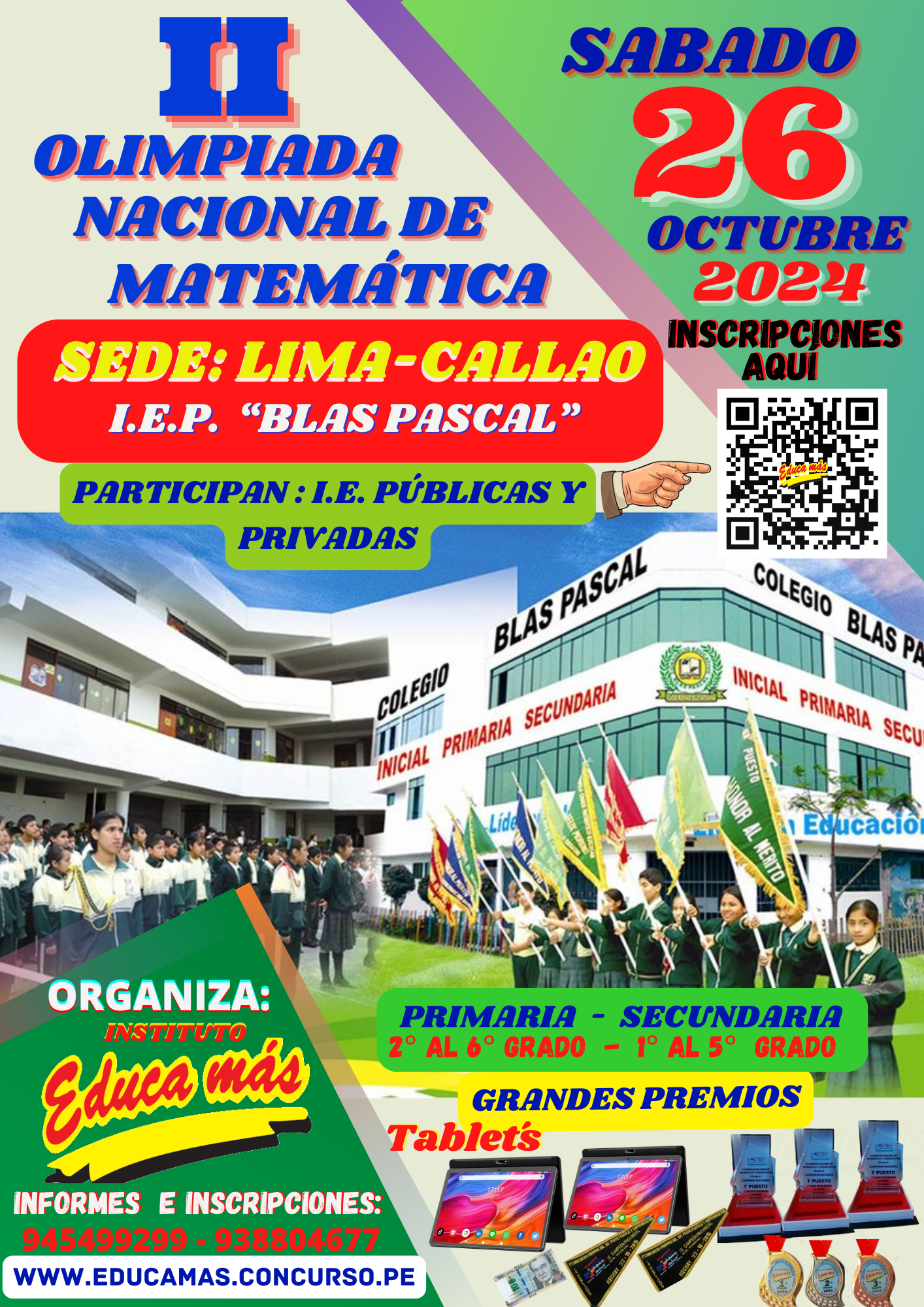 II OLIMPIADA NACIONAL DE MATEMÁTICA - LIMA - CALLAO - 2024