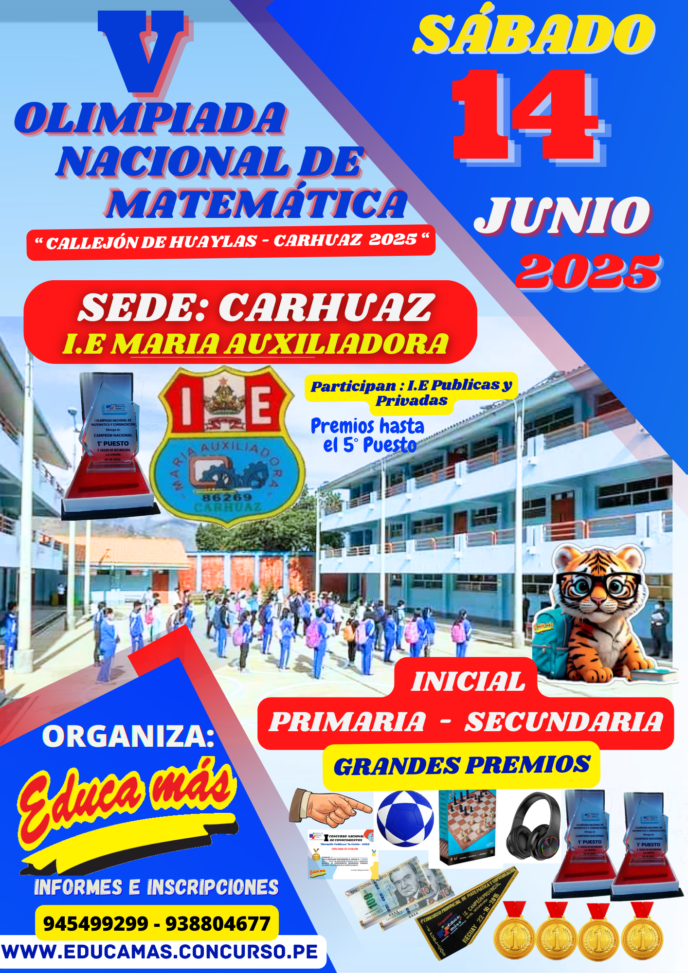 V OLIMPIADA NACIONAL DE MATEMÁTICA 