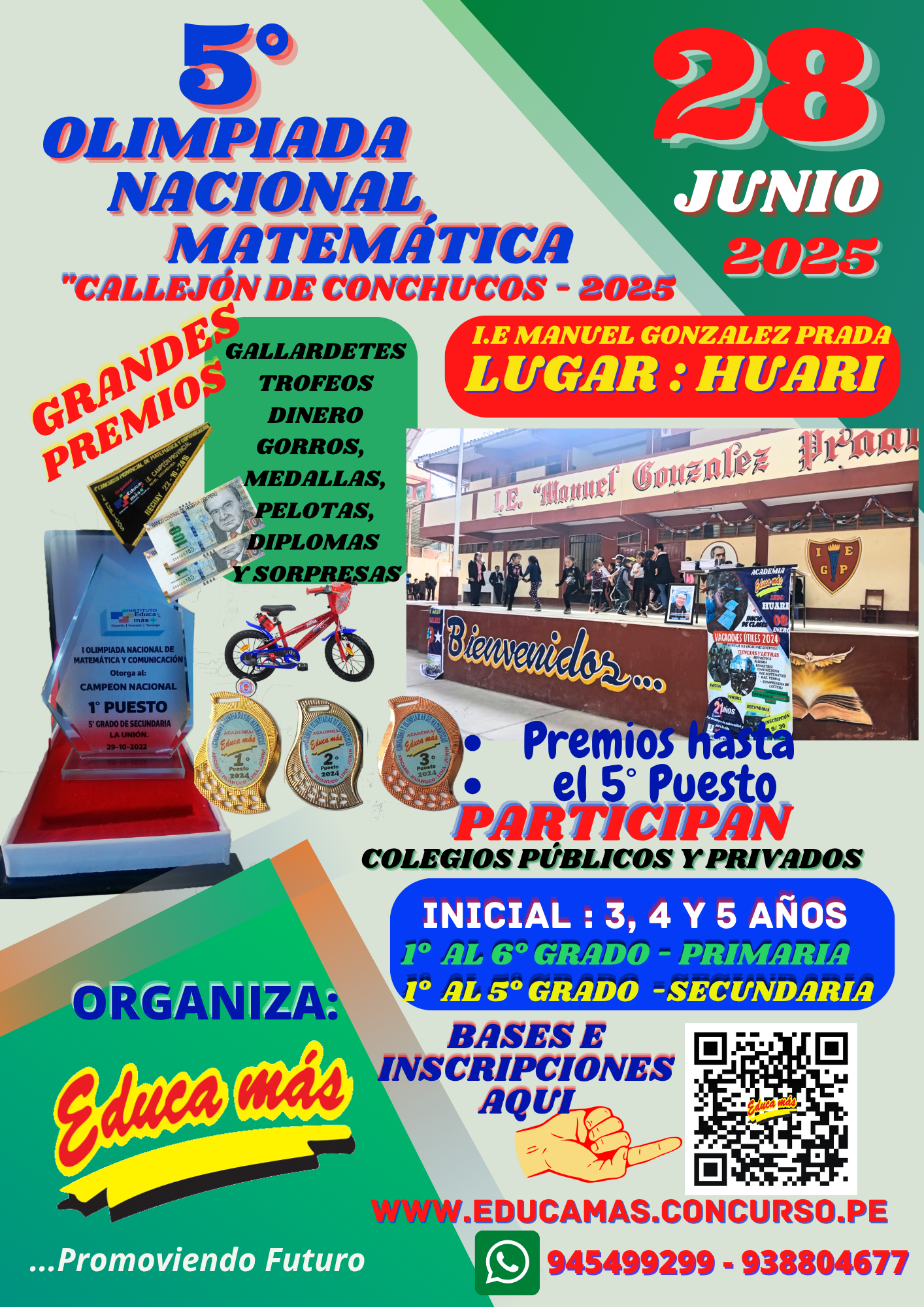 V  OLIMPIADA NACIONAL DE MATEMÁTICA 