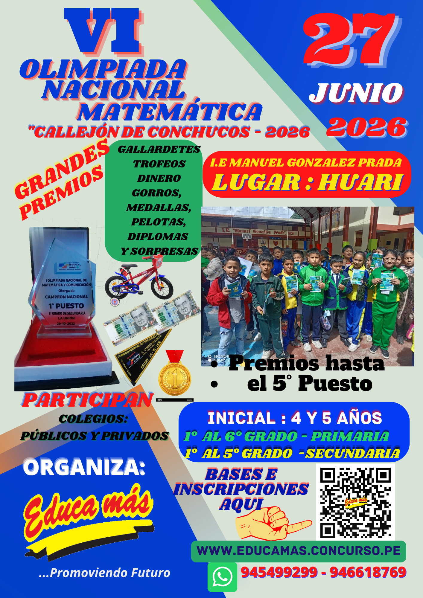 VI OLIMPIADA NACIONAL DE MATEMÁTICA 