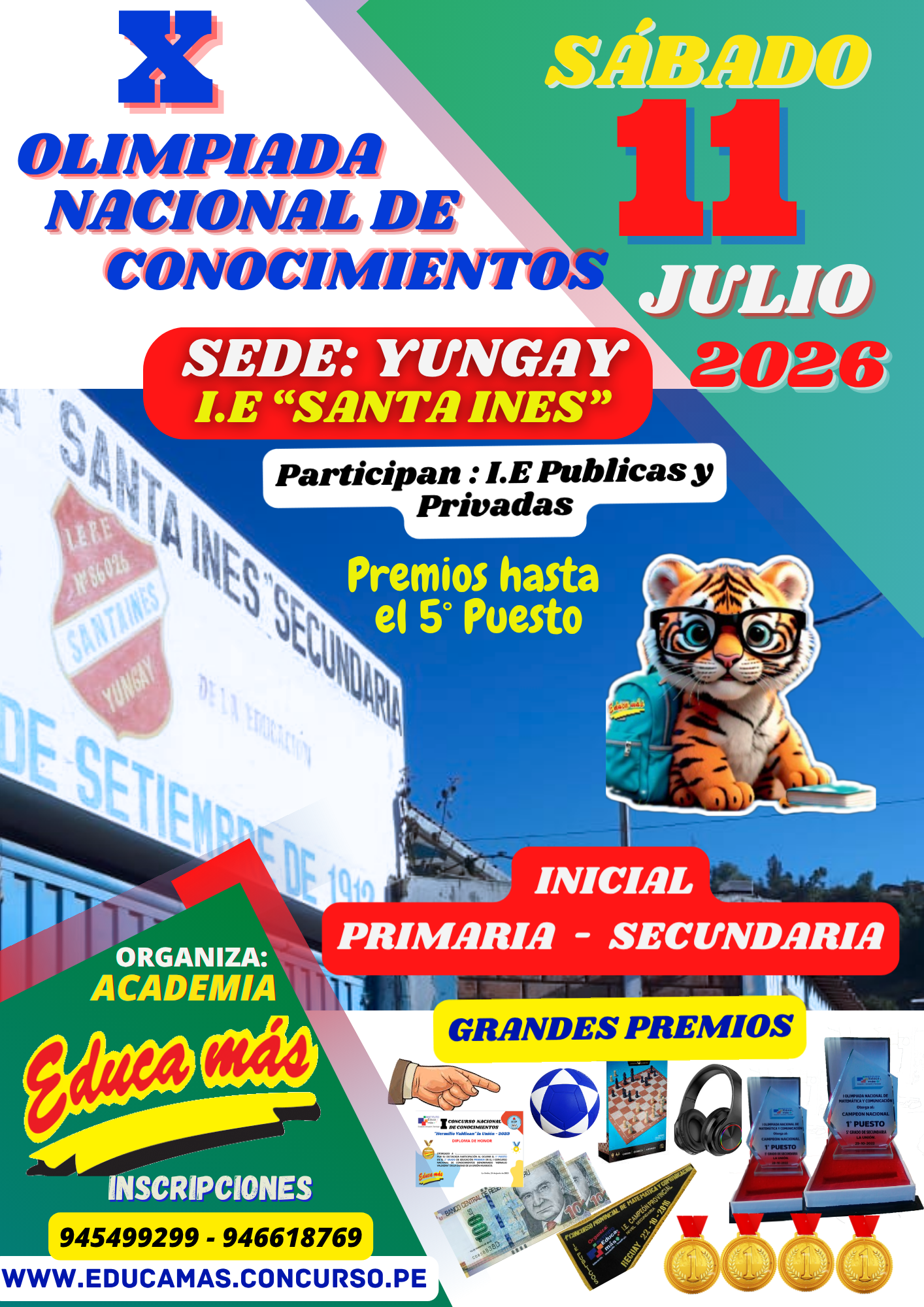 X OLIMPIADA NACIONAL DE CONOCIMIENTOS 